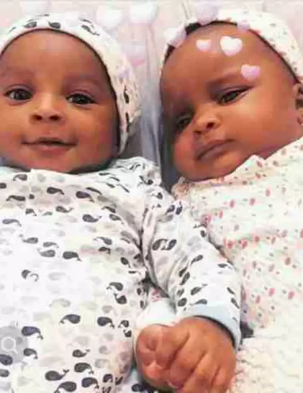 Paul Okoye Shares A New Photo Of His Cute Twins